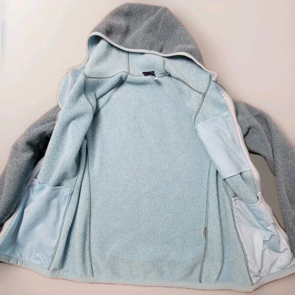 Vineyard Vines Women's Fleece Hoodie Jacket Full Zip Blue Size S - Picture 3 of 11